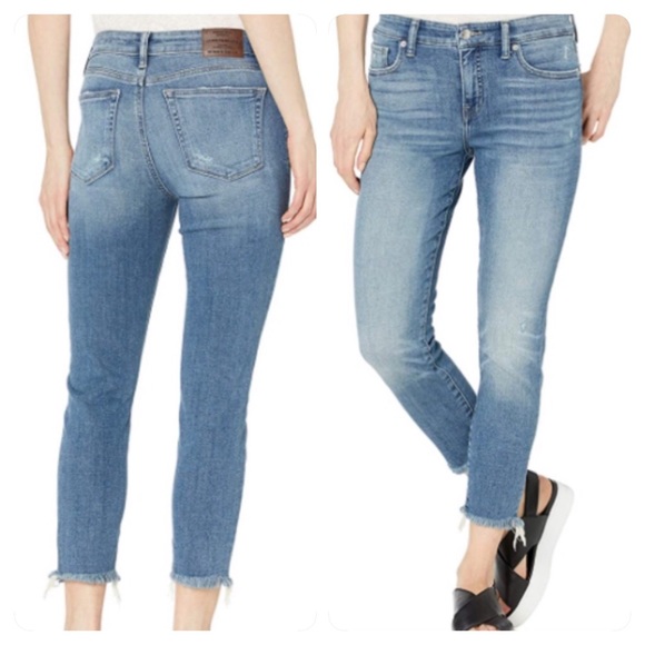 lucky brand ava crop skinny jeans